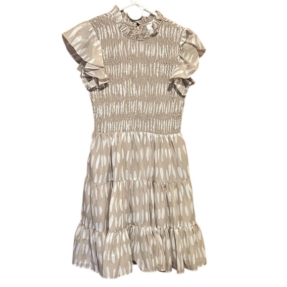 J.Marie Dresses & Skirts - J Marie Ella Smock Ruffle Tiered Mini Dress